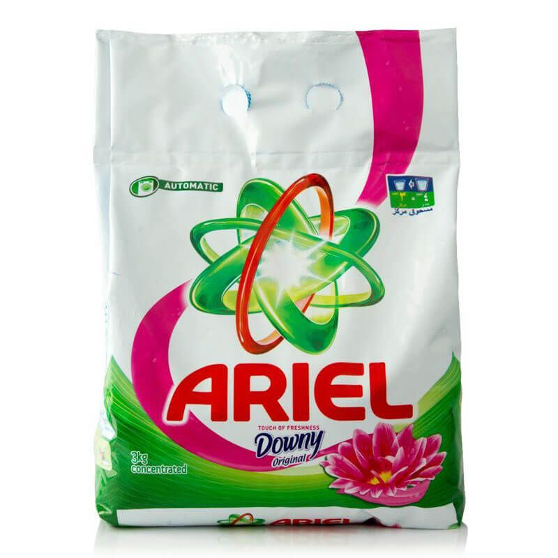 Ariel Detergent Powder Diamond Low-Sud with Downy 3kg | Kitchen | Cleaning Supplies | Cleaning Liquids & Powders