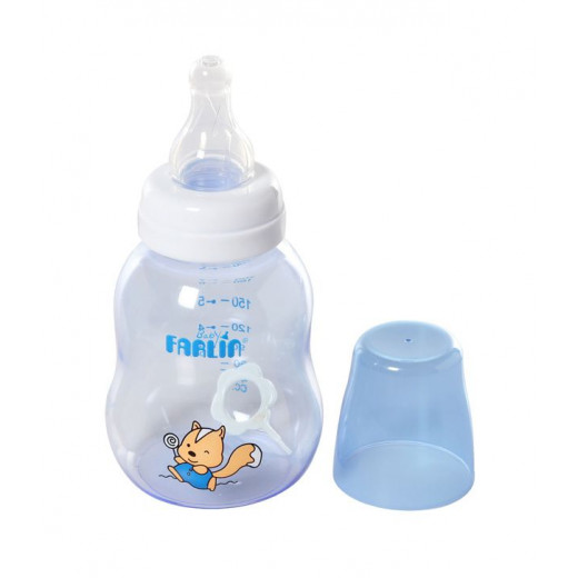 Farlin Decorative Feeding Bottle, 200ml, Blue
