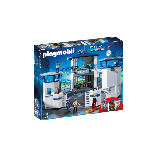 Playmobil City Action Playset - Police Headquarters with Prison