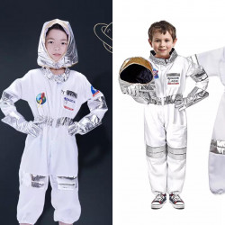 زي الهالوين لرائد الفضاء ، مقاس موحد لعمر 3-6 سنوات