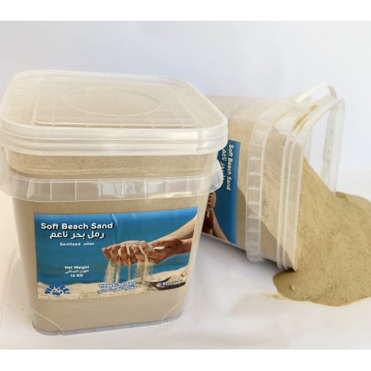YIPPEE! Sensory Beach Sand 16 kg And Ikea Sand Container + Sand Play Set