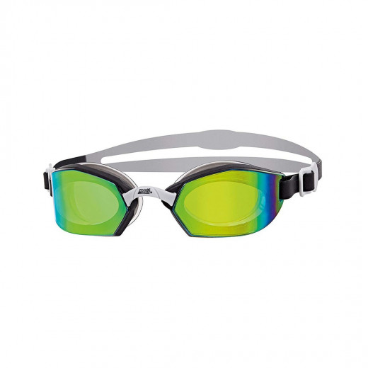 Zoggs Adult Ultima Air Titanium Lens Swimming Goggles Titanium & Grey