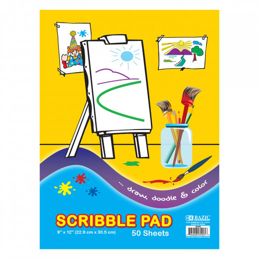 Bazic Scribble Pad 50 Sheet