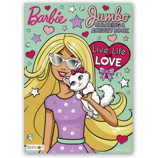 Bendon Barbie Coloring Book 1 Title