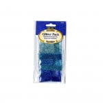 Bazic 6 Blue Color Glitter Pack (2g)