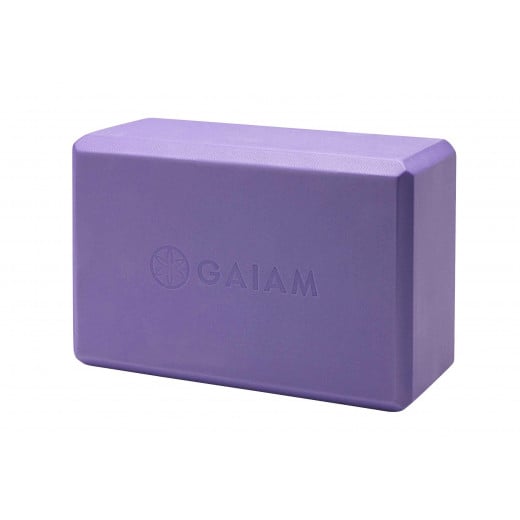 Gaiam Yoga Block Purple