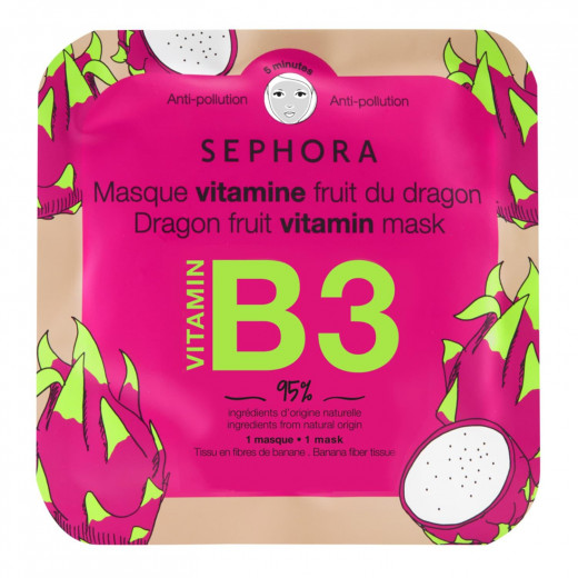 Sephora Face Dragon Fruit B3 Vitamin Mask