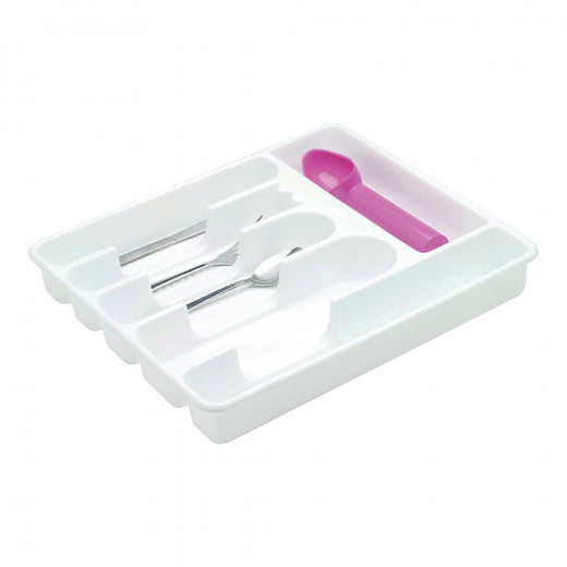 Rubbermaid Large Cutlery Tray, White