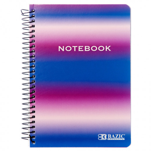 Bazic Assignment Spiral Notebook 120 Sheets, 1 Piece
