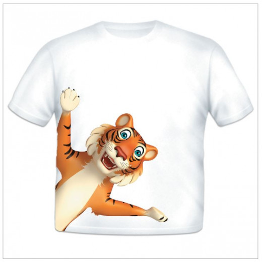 Just Add A Kid Tiger Sidekick 4T T-shirt