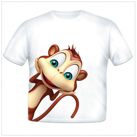 Just Add A Kid Monkey Sidekick 3T T-shirt