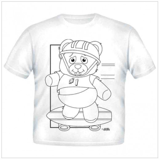 Just Add A Kid Skateboard Bear Ac Youth Small T-shirt