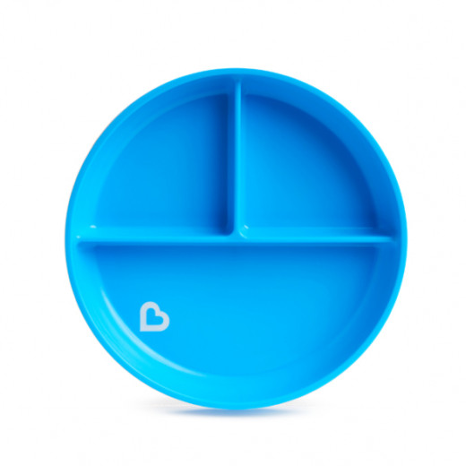 Munchkin Stay Put Suction Plate Dynamic - Blue