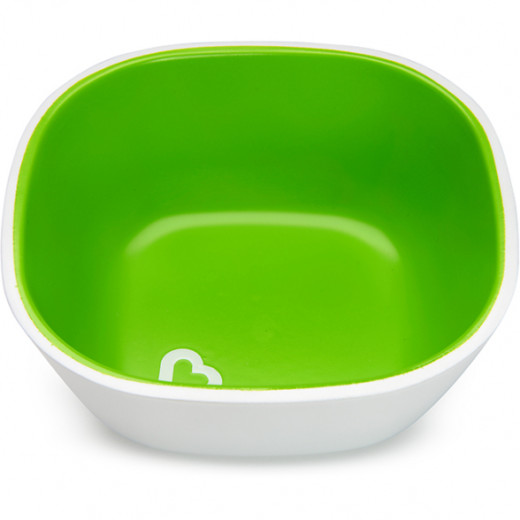 Munchkin Splash Toddler Bowls - Green/blue