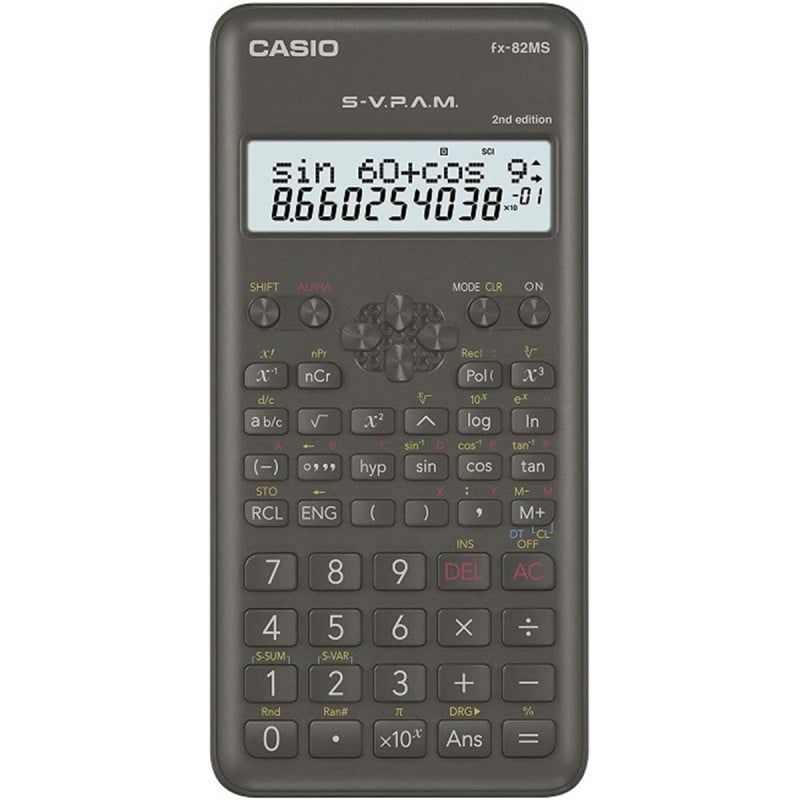 Casio Scientific Calculator FX-82MS-2nd Edition | School & Stationery | Accessories