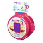 جهاز طهي البيض بالميكروويف من سيستيما 270 مل - زهري