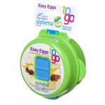 Sistema To Go Microwave Egg Cooker Easy Eggs, 270 ml - Green
