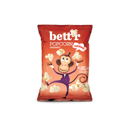 Bettr Organic Salted Popcorn (60G)