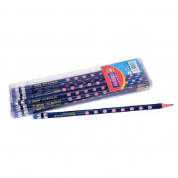 مجموعة أقلام رصاص من أميجو 12 قطعة لون أزرق