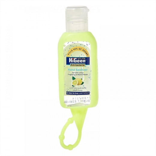 HiGeen Anti-Bacterial Hand Sanitizer, 50 Ml, Yellow Color