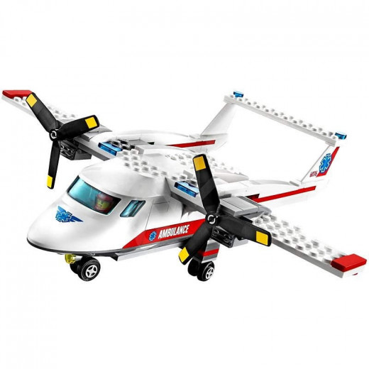مركبات المدينة الكبرى: طائرة إسعاف مختلطة من ليغو