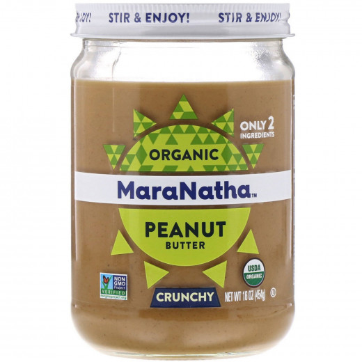 Maranatha Organic Crunchy Peanut Butter 454g