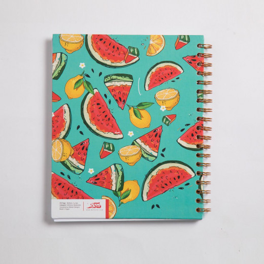 Mofkera Wire Watermelon Notebook Hardcover A6 Size
