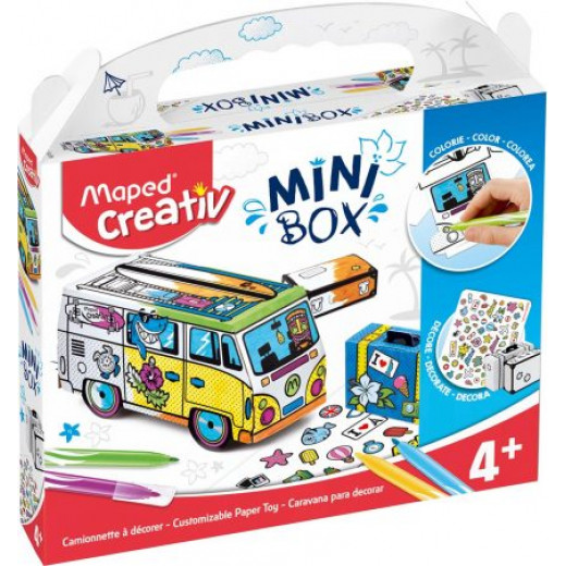 Maped Customizable Paper Toy,+4