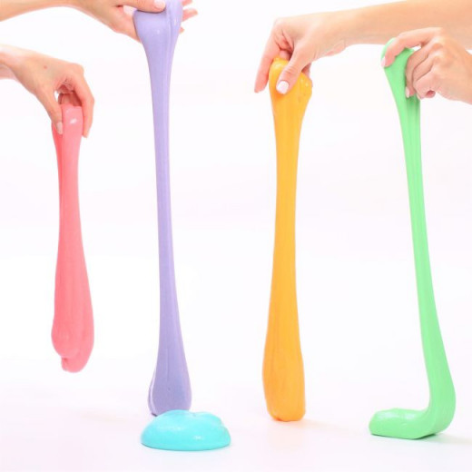 Yippee! Sensory Glossy Slime, Red Color