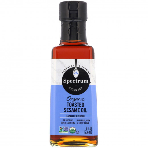 Spectrum Organic Unrefined Toasted Sesame Oil (236ml)