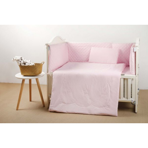 Pupa Bed Linen Set 70 cm 4 Pieces - Pink
