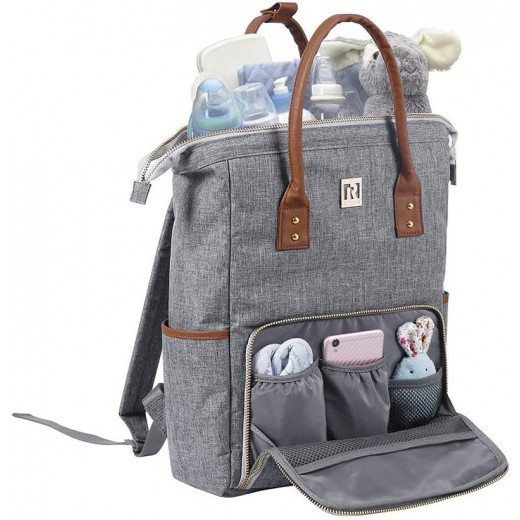 RYCO Madison Maternity Backpack - Gray