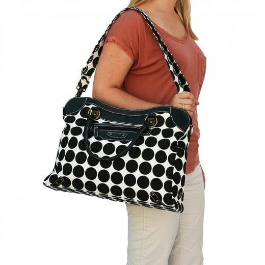 RYCO Sienna Maternity Bag - Black & White