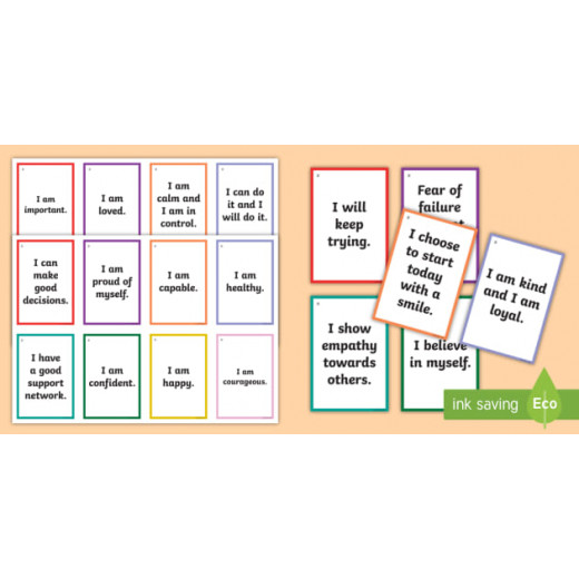 DK Books Publisher I Am, I Can: Affirmations Flash Cards For Kids Book