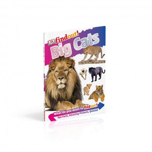 كتاب اكتشف! القطط الكبيرة من كتب دي كي للنشر