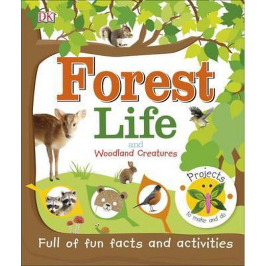 كتاب الحياة في الغابات ومخلوقات الغابات من كتب دي كي