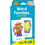 School Zone - Learning Cards : Word Families Flash Cards
