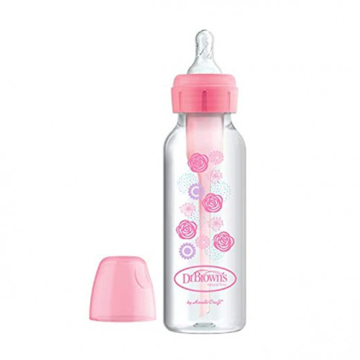 Dr Brown's Options Anti-Colic Baby Bottles Gift Set, Pink
