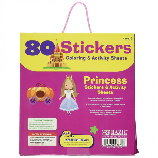Bazic Princess Series , Assorted Sticker