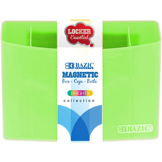 Bazic Magnetic Storage Box, Assorted Colors