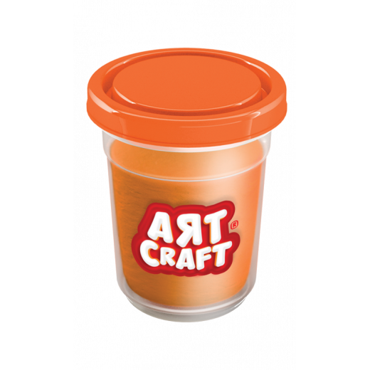 Art Craft Single Dough Pot-Orange 140 Gr