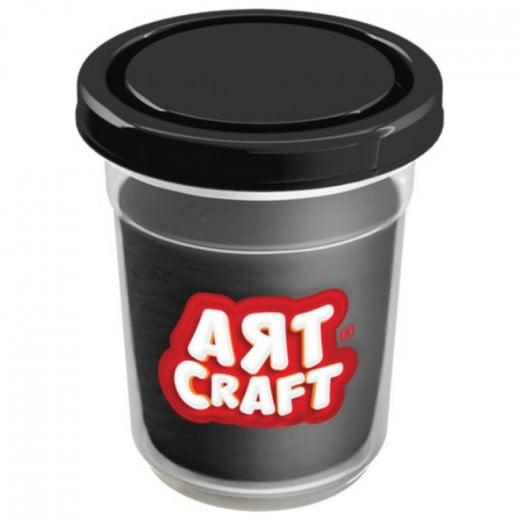 Art Craft Single Dough Pot-Black 140 Gr