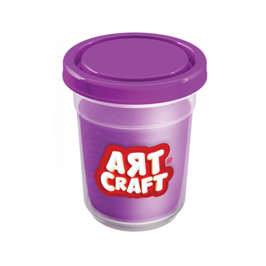 Art Craft Single Dough Pot-Purple 140 Gr