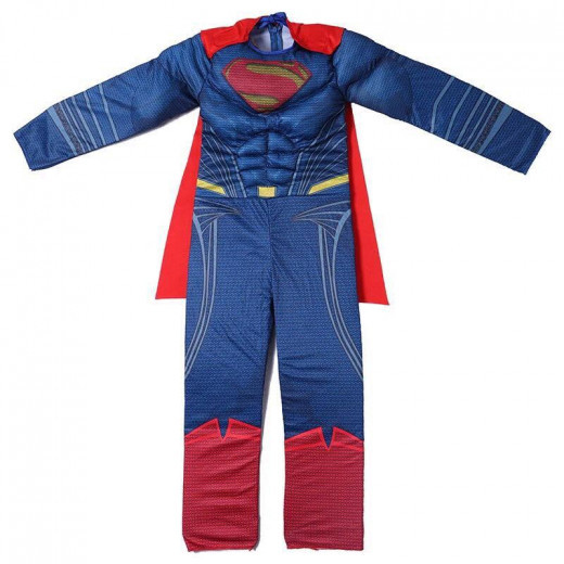 Superhero Kids Muscle Super Man Costume Size Large