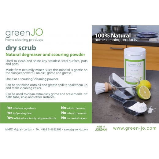 GreenJo Degreaser And Scouring Powder Dry Scrub
