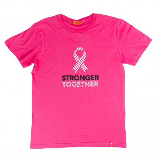 Hope Shop By KHCF T-shirt, Pink Color, Stronger Together, Size Medium