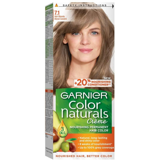 Garnier Color Naturals 7.1 Ash Blonde Haircolor