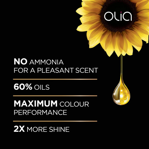 Garnier Olia No Ammonia Permanent Haircolor 6.15 Frozen Light Brown