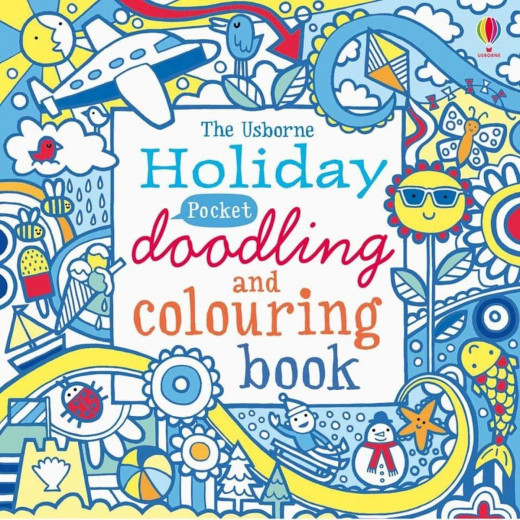 Usborne Holiday Pocket Doodling and Colouring Book