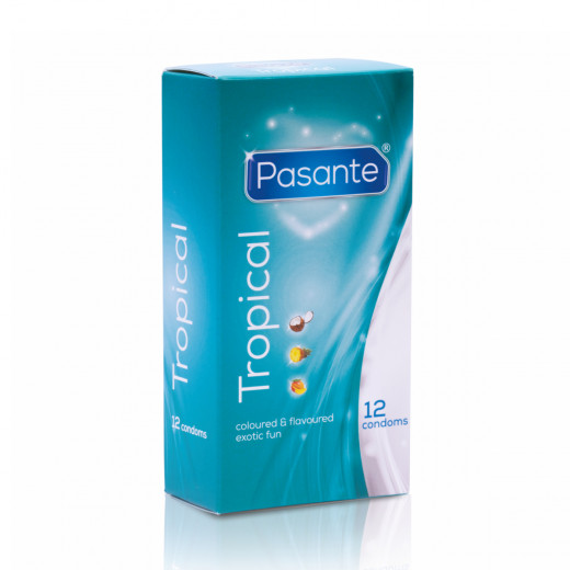 Pasante Tropical Condoms 12's
